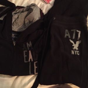 American Eagle track outfit