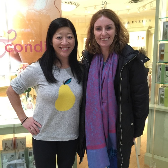 JCrew lemon sweater