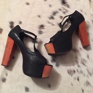 Jeffrey Campbell foxy- wood