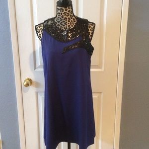 Jay Godfrey Silk & Sequins Dress