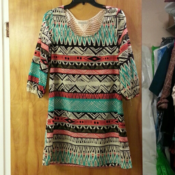 Tribal Sift Day Dress (Worn Once)