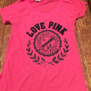 Victoria Secret love pink shirt for sale .