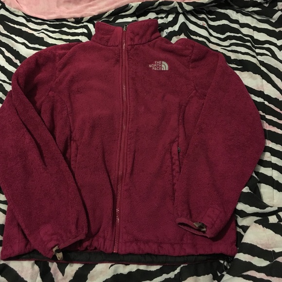 Magenta Colored Northface, Medium
