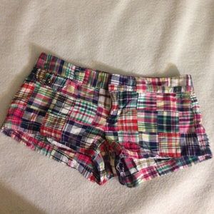 Plaid American Eagle shorts