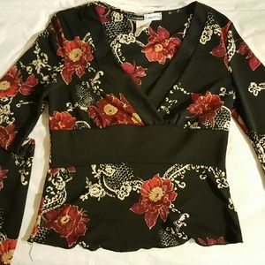 Asian inspired kimono top