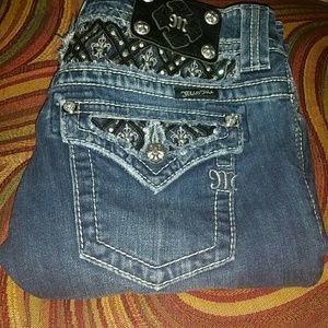 Miss Me straight legs