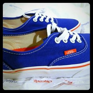 PBR Pabst Blue Ribbon VANS shoes womens size 6 NEW