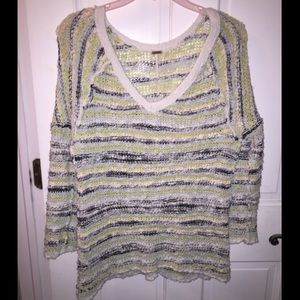 Free people knit sweater - size M