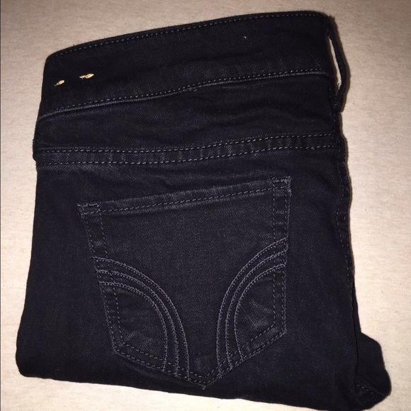 Black size 5S hollister skinny jeans