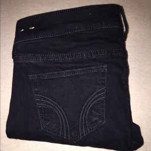 Black size 5S hollister skinny jeans