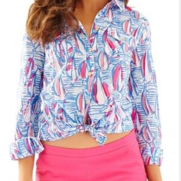 Lilly Pulitzer cruiser top NWT