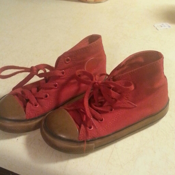 Red Converse Toddler Shoes