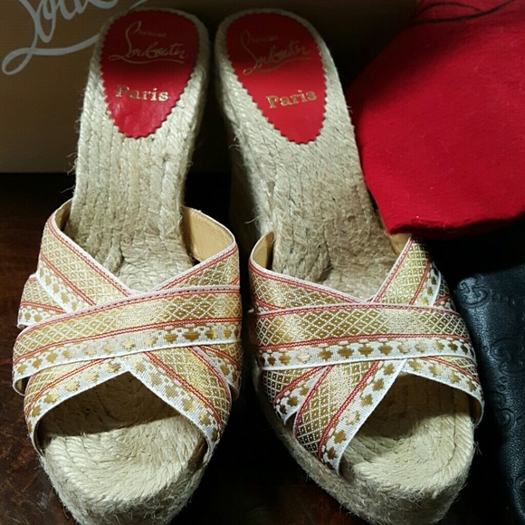 Christian Louboutin wedge