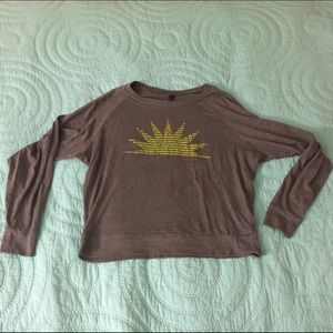 Green Flash Brewery crop long sleeve tee