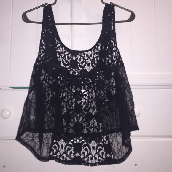 Hollister see through crop - Picture 3 of 3