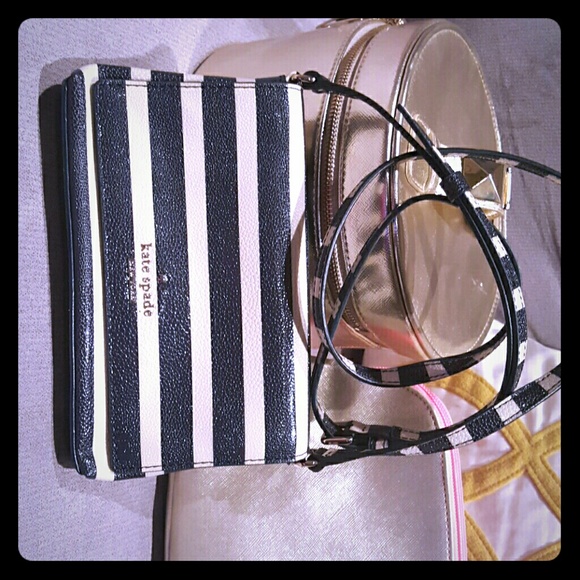 Kate Spade 'Cedar Street Stripe' Aster crossbody