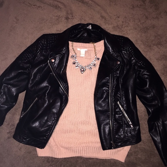 Baby pink sweater