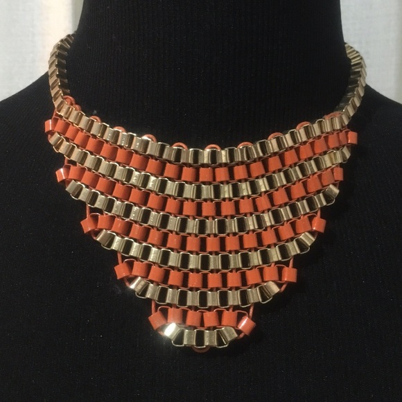 Bold statement necklace