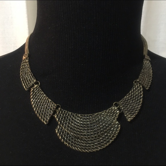Bold statement necklace