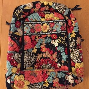 Vera Bradley Laptop Backpack in Happy Snails