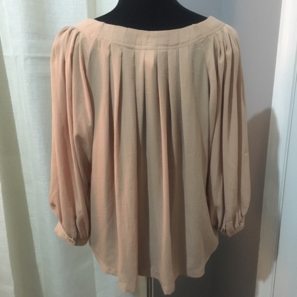 Draped layered blouse - Picture 2 of 2