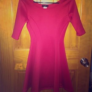 Form Fitting Red Dress