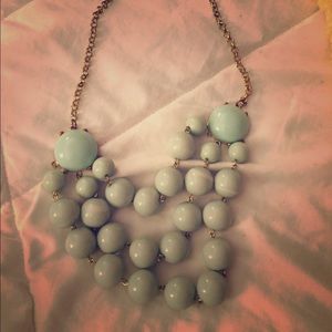 A teal bubble necklace!