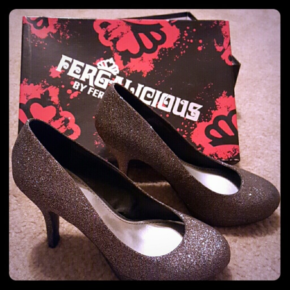 Sparkle Fergie heels