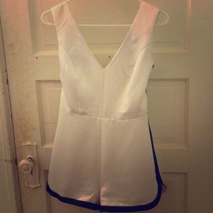 White Bebe romper