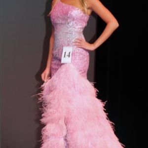Sherri Hill Pink Pageant/Prom gown