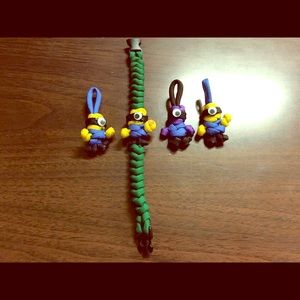 Paracord key chains and bracelets