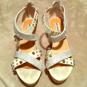 Not Rated wedges bought at the Buckle