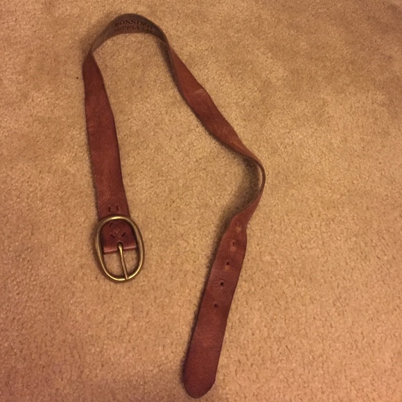 Leather Mossimo belt