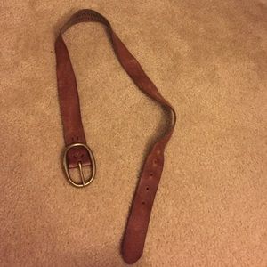 Leather Mossimo belt