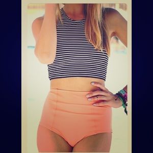 High waisted bikini