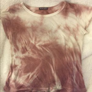 Brandy Melville Tie-dye Crop Top
