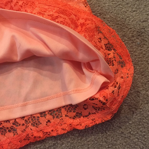 NWOT PERFECT condition beautiful coral dress - Picture 3 of 4