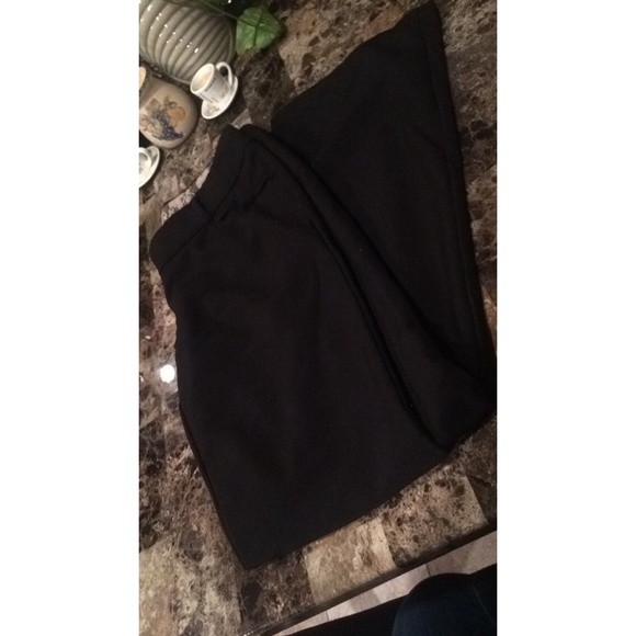 Black work pants size 7