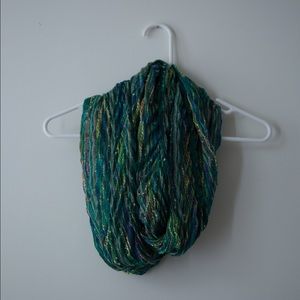 Green Infinity Scarf- Very Gently Used!