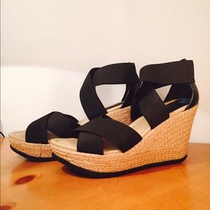 Kenneth Cole Reaction Sole Lay Espadrille Wedges