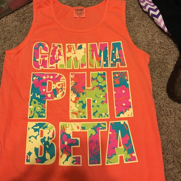 Gamma phi beta tank top
