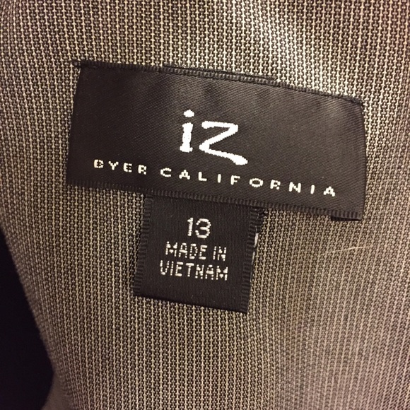 Gray Belted Work Dress - Picture 3 of 3