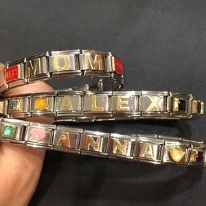 Italian Bracelet and Charms