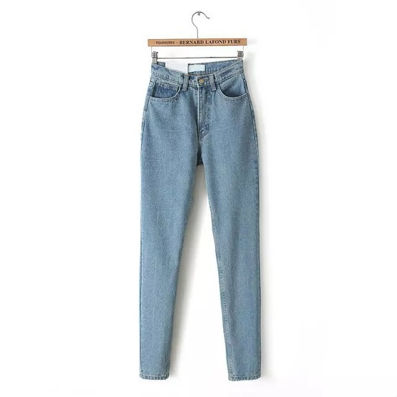 American Apparel high waist jeans