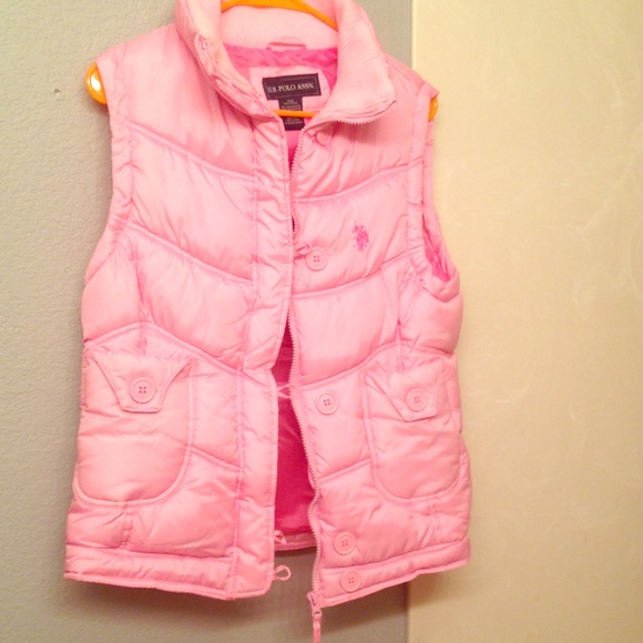 Pink Polo Vest