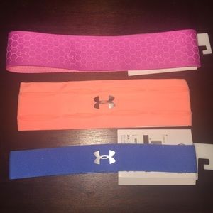 Under Armour set of 3 headbands NWT