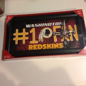 Redskins Clock