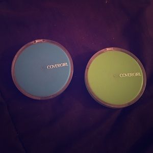 Two cover girl compacts never used.