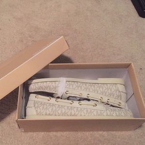 Authentic Michael Kors signature shoes