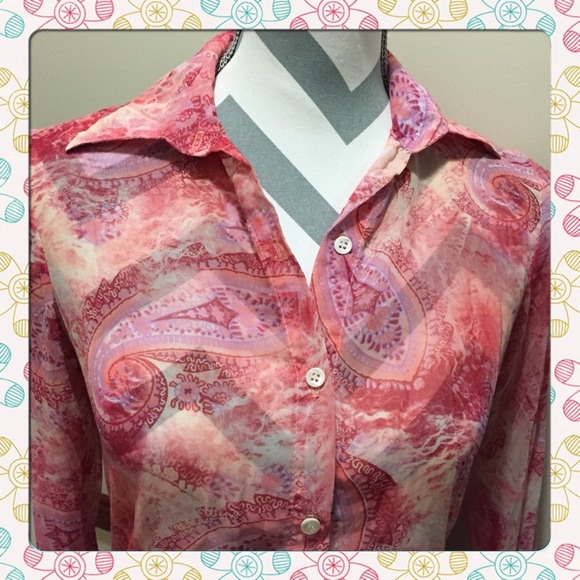 Paisley Pattern Blouse - Picture 2 of 3